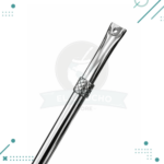 Bombillon de Alpaca, Con Guarda Plateada (18cm) - Imagen 3