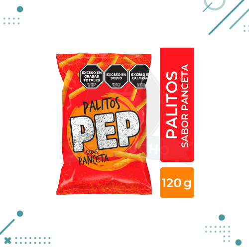 Diseño sin título - 2025-10-06T161356.066 Palitos Pep, Sabor Panceta x120g - Imagen 1