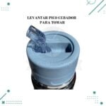 Termo Goat Mate/Terere Listo, Autocebante Acero Inoxidable 750 Ml (Color Celeste) - Imagen 4