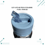 Termo Goat Mate/Terere Listo, Autocebante Acero Inoxidable 750 Ml (Color Celeste) - Imagen 4