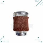 Set Matero Completo Cuero Carpincho Color Marrón(Porta Termo, Yerbera, Azucarera y Mate) - Imagen 4