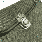 Set Matero Completo Arpillera Color Verde (Matera, Yerbera, Azucarera y Mate) - Imagen 3