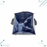 Porta Termo De Tela Con Divisiones Azul Y Gris (22x24x20cm) - Imagen 6