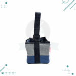 Porta Termo De Tela Con Divisiones Azul Y Gris (22x24x20cm) - Imagen 5