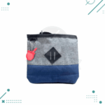 Porta Termo De Tela Con Divisiones Azul Y Gris (22x24x20cm) - Imagen 3