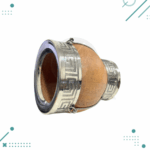 Mate Imperial Doble Fleje Alpaca Algarrobo (10x9cm aprox.) - Imagen 4