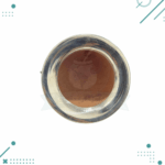 Mate Imperial Doble Fleje Alpaca Algarrobo (10x9cm aprox.) - Imagen 5