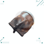 Mate Camionero Liso Aluminio Algarrobo Color Marron (10x9cm aprox.) + bombilla de regalo - Imagen 5