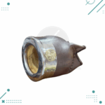 Mate Imperial Con Virola De Acero Y Dije De Alpaca Color Marron (14x8cm aprox.) - Imagen 3