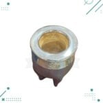 Mate Imperial Con Virola De Acero Y Dije De Alpaca Color Marron (14x8cm aprox.) - Imagen 2