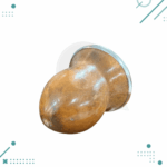 Mate Calabaza Con Base Cuero Vaqueta (Gaucho Argentina) (10x10cm aprox.) - Imagen 3