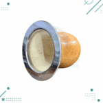 Mate Calabaza Con Base Cuero Vaqueta (Mapa Argentina) (10x10cm aprox.) - Imagen 3