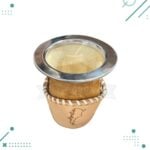 Mate Calabaza Con Base Cuero Vaqueta (Mapa Argentina) (10x10cm aprox.) - Imagen 2
