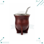 Mate Camionero Interior Calabaza Color Marron Virola ACERO + Bombilla de regalo - Imagen 2