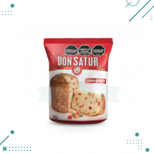 crear descripcion para web - 2025-10-24T101602.345 Pan Dulce Don Satur Con Frutas (400gr) - Imagen 1