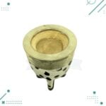 Mate Imperial Animal Print Alpaca Calabaza (12x9cm aprox.) - Blanco - Imagen 4