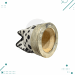 Mate Imperial Animal Print Alpaca Calabaza (12x9cm aprox.) - Imagen 2