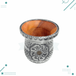 Mate Cincelado Premium Quebracho (8x8cm aprox.) - Imagen 2