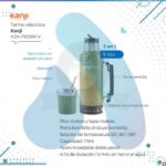 Termo Kanji Electrico T-mate 1lt COLOR VERDE - Imagen 2