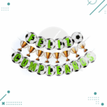 Banderin Feliz Cumpleaños, Futbol Pelota Y Copas