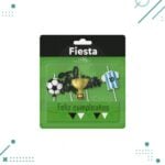 Set de Velas "Feliz Cumpleaños" FUTBOL ARGENTINA x4un