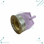 Mate Imperial Calabaza, Cuero Gamuzado 12x10cm aprox. (Color Lila) - Imagen 3