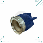 Mate Imperial Calabaza, Cuero Gamuzado 12x10cm aprox. (Color Azul) - Imagen 2