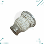 Mate Camionero Forrado y Trenzado en Lonja Lisa, Virola y Base de Acero (11x11cm aprox.) - Imagen 2