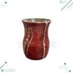 Mate Cuero Forrado, Palo Santo (10x7cm aprox.) - Imagen 2