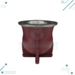 Mate Camionero Nativo, Termico de Pvc con Virola de Acero COLOR MARRON (10x10cm aprox.) - Imagen 3