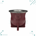 Mate Camionero Nativo, Termico de Pvc con Virola de Acero COLOR MARRON (10x10cm aprox.) - Imagen 3