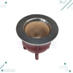 Mate Camionero Nativo, Termico de Pvc con Virola de Acero COLOR MARRON (10x10cm aprox.) - Imagen 2