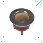 Mate Camionero Nativo, Termico de Pvc con Virola de Acero COLOR MARRON (10x10cm aprox.) - Imagen 2