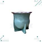 Mate Camionero Nativo, Termico de Pvc con Virola de Acero VERDE MUSGO (10x10cm aprox.) - Imagen 2