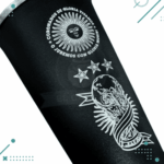 Vaso Fernet Aluminio Grabado "Campeones del Mundo" (1L) - Imagen 2