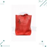 Bolso Matero Cuero Premium con Porta Bombilla y Porta Termo (Color Rojo) - Imagen 4