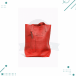 Bolso Matero Cuero Premium con Porta Bombilla y Porta Termo (Color Rojo) - Imagen 4