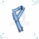 Faja Gaucho - Cinto N°6 (Aprox 3mts) Celeste y Blanco - Imagen 2