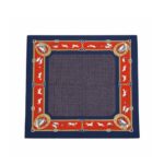 Pañuelo Fratello para Cuello, (Diseño Caballos y Puntos Color Azul)