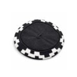 Boina De Hilo Vuelo 32cm, Guarda Pampa Beret Gaucho Style Classic COLOR NEGRO