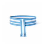 Faja Gaucho - Cinto N°6 (Aprox 3mts) Celeste y Blanco