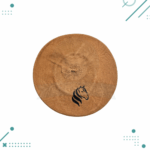 Boina de hilo vuelo 34cm bordada CABALLOS Color Marron