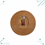 Boina de hilo vuelo 34cm bordada CABALLOS Color Marron - Imagen 2