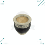 Mate Roma Calabaza , Alpaca Cuero Tallado (Color MARRON) - Imagen 2