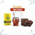Combo Matero (Mate Torpedo, Yerba Canarias 500g, Bombilla, Yerbera Azucarera y Porta Bombilla)