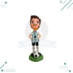 Adorno para Torta – MESSI Argentina 20cm Aprox (Pelota)
