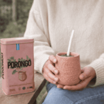 Combo Matero - Mate 3D Diseño Flores (rosa) + Yerbera De Lata Porongo + 500g Yerba Porongo Organica + Bombilla - Imagen 2