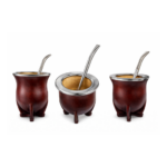 Combo Matero - Mate Camionero Marron+Yerba Playadito 500g+Bombilla - Imagen 3