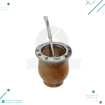 Camionero De Algarrobo Grabado - River Plate (10x10cm aprox.)+Bombilla de Regalo