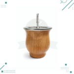 Camionero De Algarrobo Grabado - Boca Juniors (10x10cm aprox.) + Bombilla de regalo - Imagen 2